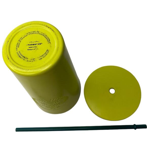 STARBUCKS COFFE, COLD BEVERAGE CUP IN NEON TONE. - Picture 4 of 6